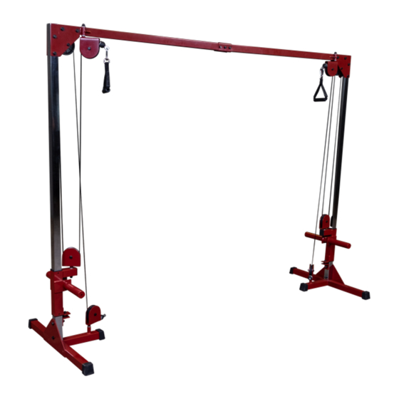 Best Fitness BFCCO10 Crossover Machine Manuals