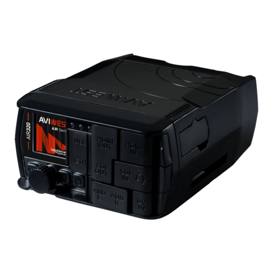 AVIWEST AIR Series Quick Start Manual