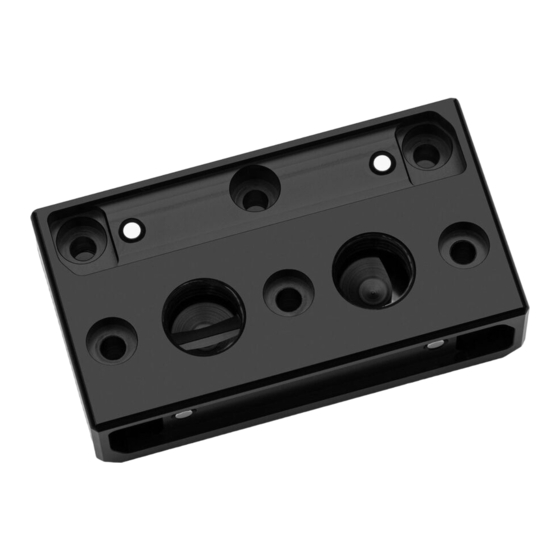 EK Quantum Scalar2 Direct Link Side Port Terminal - Acetal User Manual