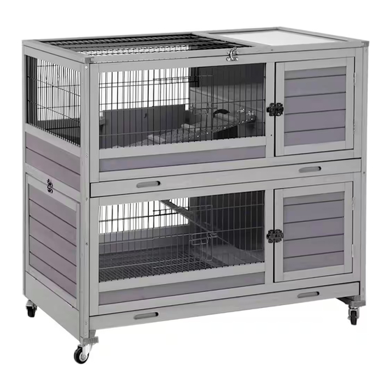 User Manuals: aivituvin AIR 18 Rabbit Hutch