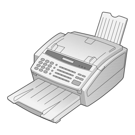 Sharp UX-1100 Service Manual