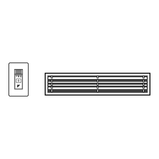 Daikin FDXS25CVMA Operation Manual
