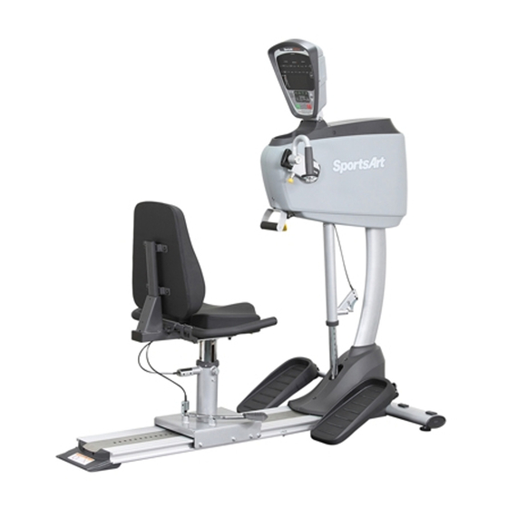 SportsArt Fitness UB521M Owner's Manual