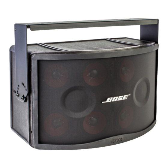 Bose Panaray 802 IV Series Installation Manual