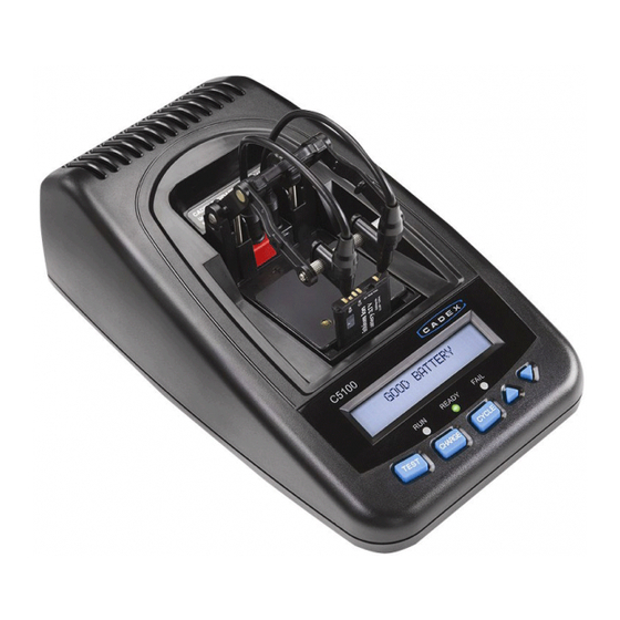 Cadex BatteryStore C5100B User Manual