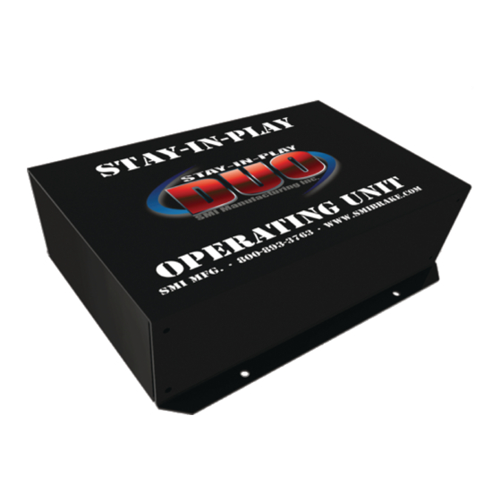 Demco Stay-In-Play Duo Operator's Manual