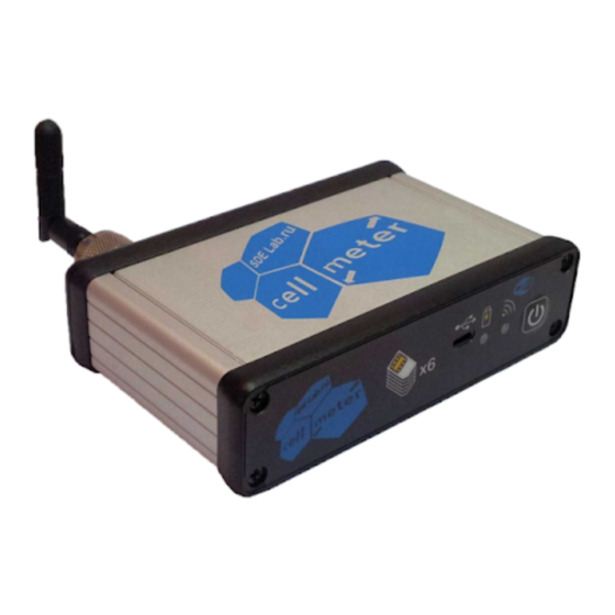 SDE Lab Cellular Meter 2G/3G Manuals