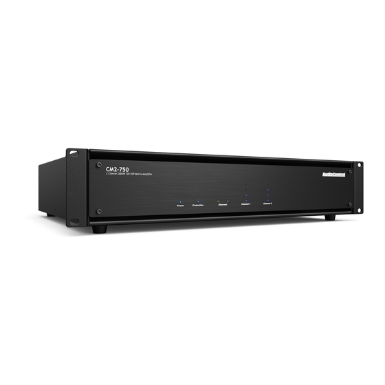 AudioControl CM Series Manuals
