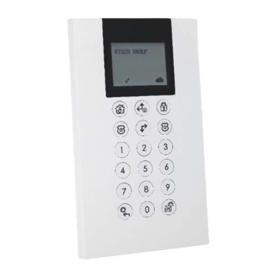 Risco RW432KPP800B Installation And User Manual