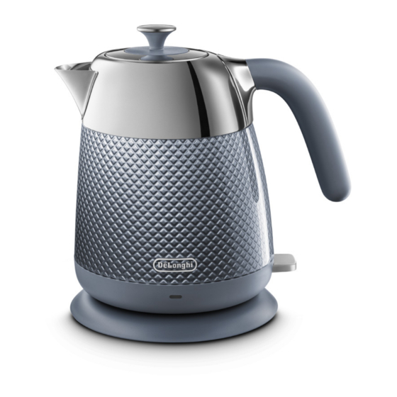 DeLonghi KBL Series Quick Start Manual