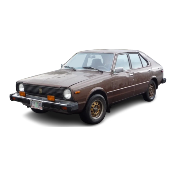 Datsun 1980 310 Manuals