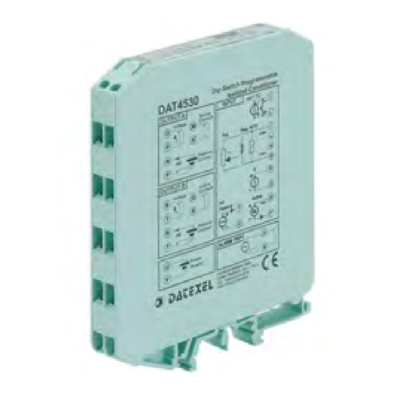Datexel DAT 4530 Manual