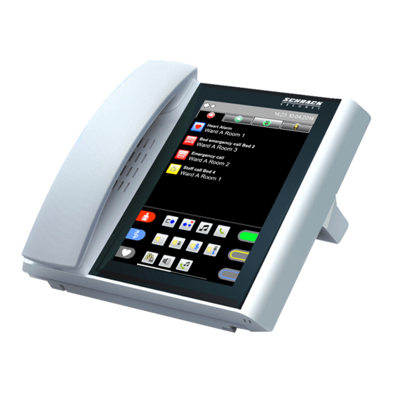 Schrack Seconet VISOCALL IP Staff Terminal ST-TOUCH User Manual