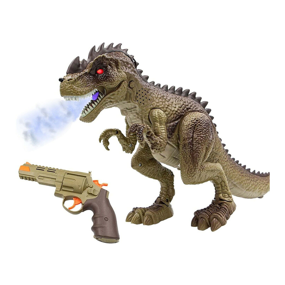 THINK GIZMOS DINOSAUR TOY SET DINO HUNTER TG920 Manuals