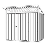 USP DURAMAX METAL GARDEN SHED Owner's Manual