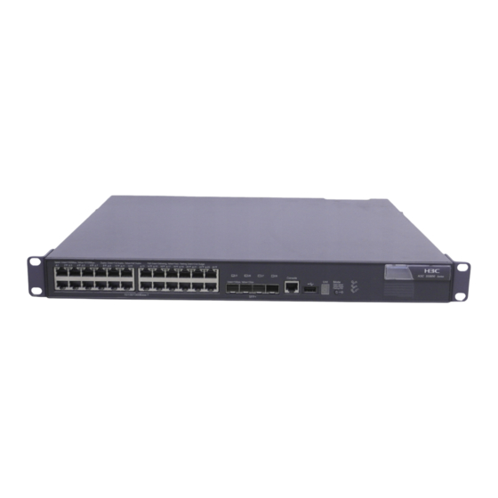 H3C S5800-54S Instruction Manual