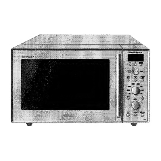 Sharp R-898(AL) Service Manual
