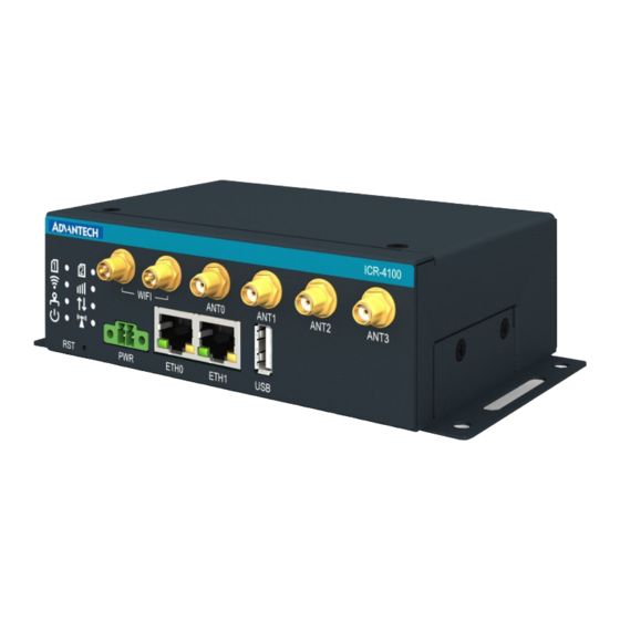Advantech ICR-4161 Hardware Manual