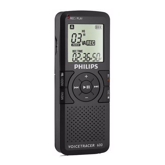 Philips LFH0600 Specifications