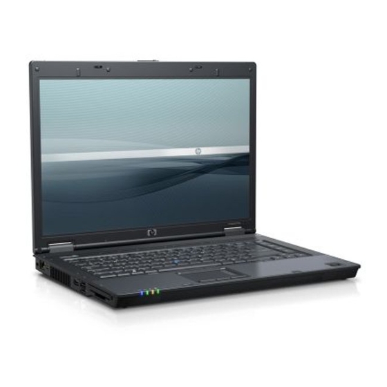 HP Compaq 6910p User Manual