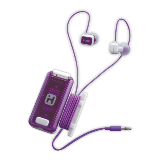 iHome iB12 Quick Manual