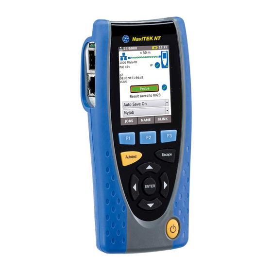 IDEAL Networks NaviTEK NT User Manual