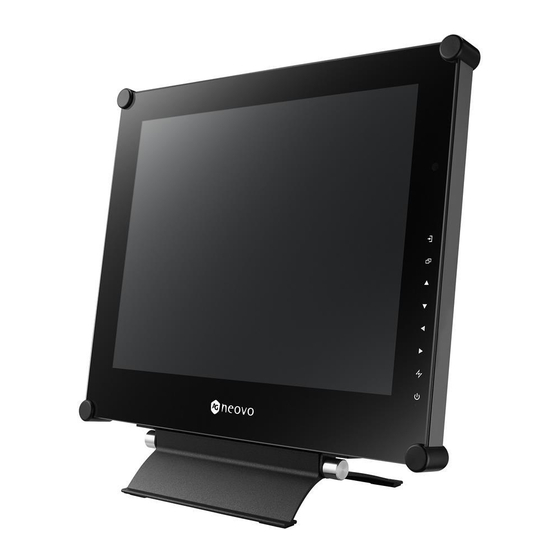 AG Neovo X-15E User Manual