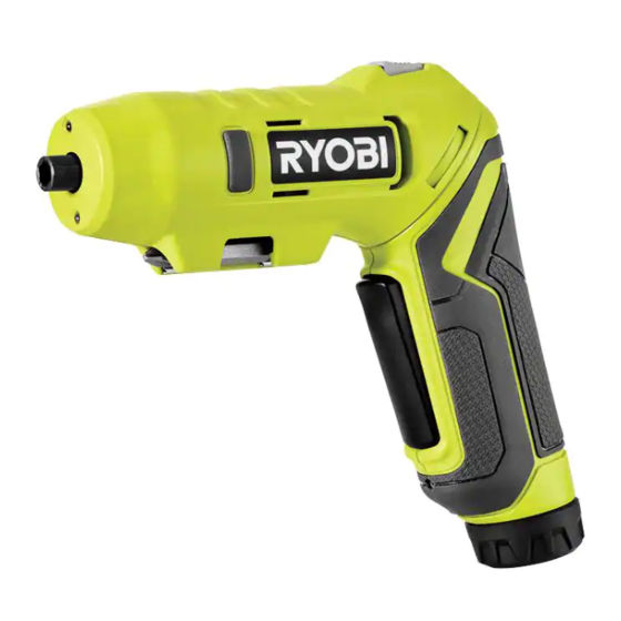 Ryobi FVD50 Operator's Manual