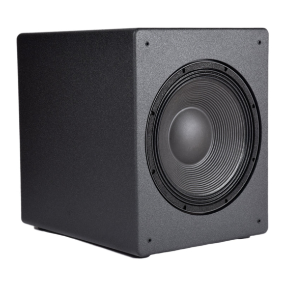 Power Sound Audio S3012 User Manual