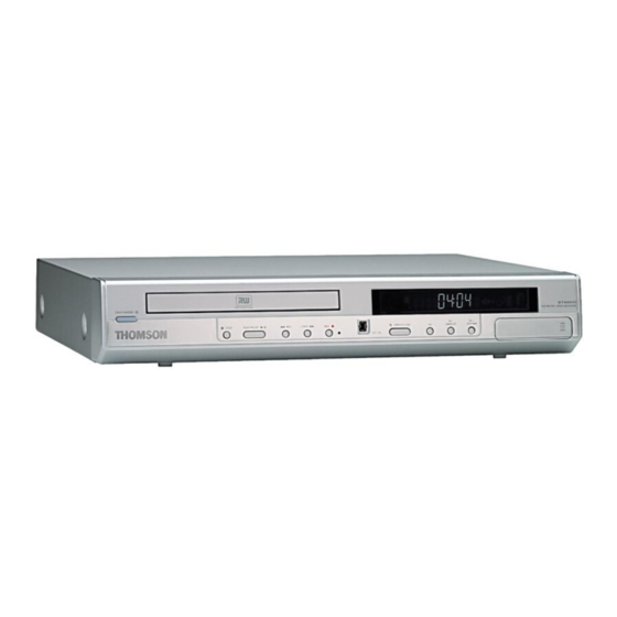 THOMSON DTH8043E User Manual