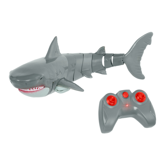 battat TERRA RC SHARK GREAT WHITE Quick Start Manual
