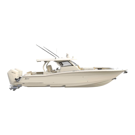 Scout Boats 377 LXF Owner's Manual