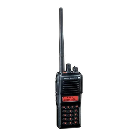 Vertex Standard VX-P920 Series Operating Manual