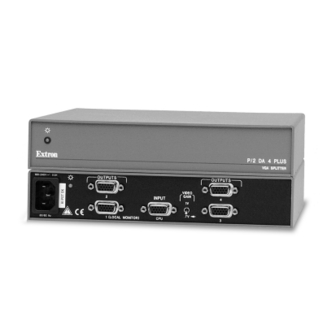 Extron electronics MAC Specifications