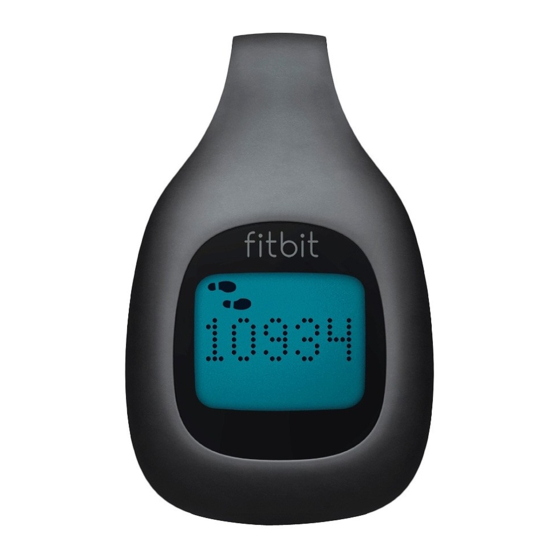 Fitbit Zip Wireless Activity Tracker Product Manual