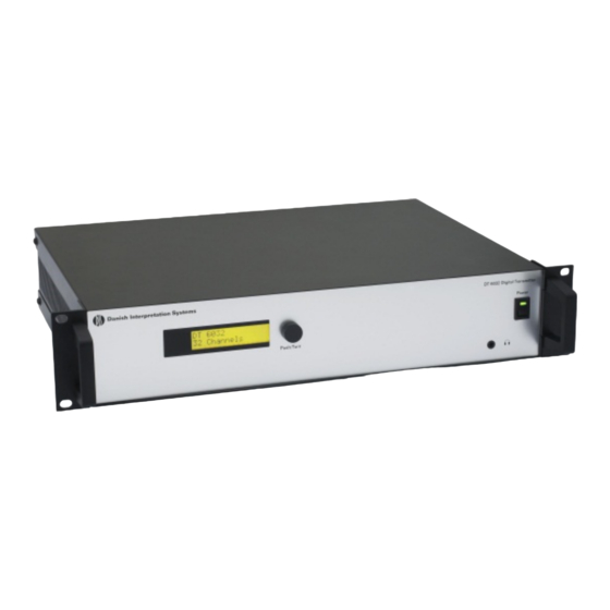 Danish Interpretation Systems DCS 6000 User Manual