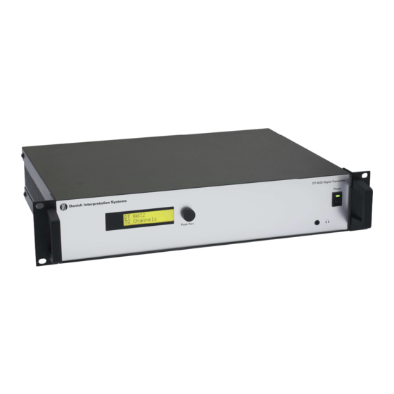 Danish Interpretation Systems DCS 6000 User Manual