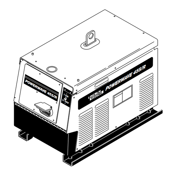 Lincoln Electric POWER WAVE SVM156-A Service Manual