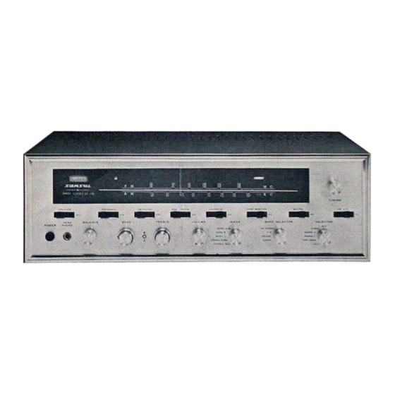 Sansui 1000A Operating Instructions & Service Manual