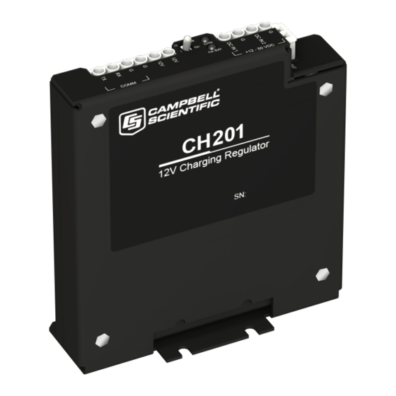Campbell CH201 12V Charging Regulator Manuals