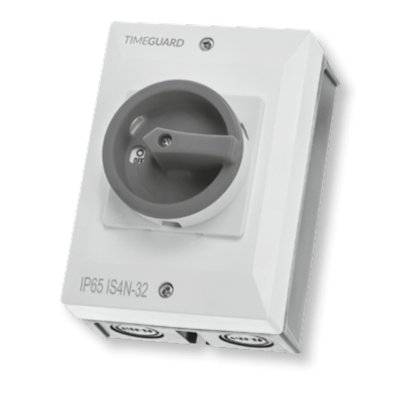 Theben TIMEGUARD IS3N-20 Installation & Operating Instructions