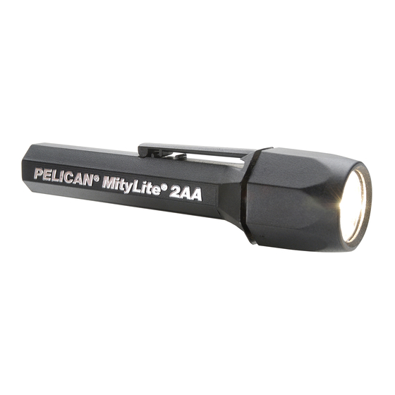 Pelican MityLite 2300 Operating Instructions