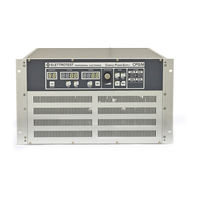 Elettrotest CPS 30KVA/60KVA Quick Start Manual