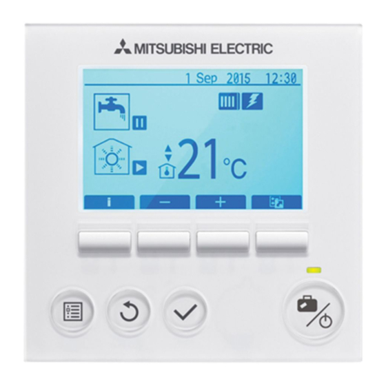 Mitsubishi Electric Ecodan FTC5 User Manual