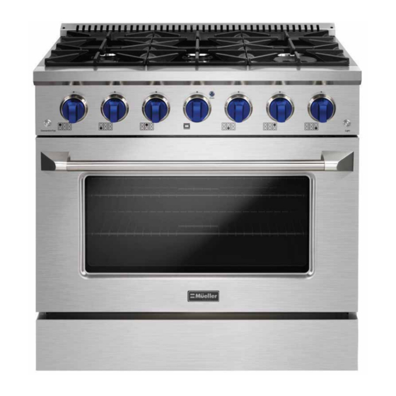 Mueller PROFESSIONAL GR-600B User Manual
