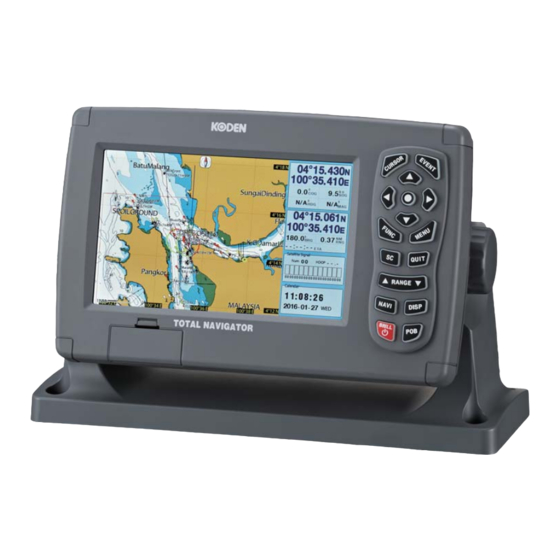 Koden KTN-70AF Quick Reference