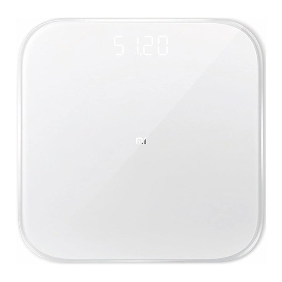 Xiaomi Mi Smart Scale 2 (XMTZC04HM) Manual
