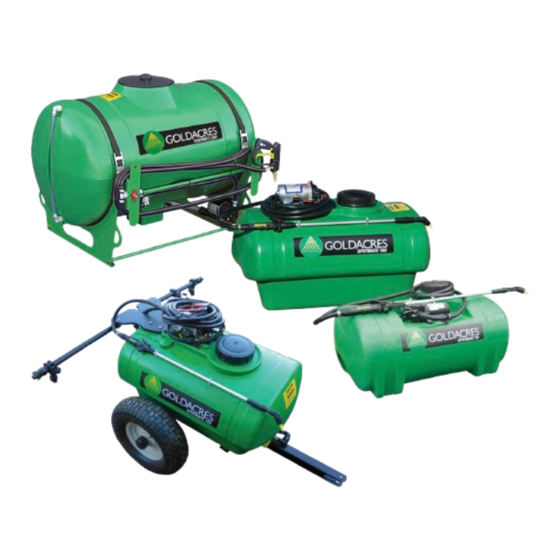 Goldacres Spotmate 50 Operator's & Parts Manual