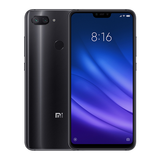 Xiaomi Mi 8 Lite Manual