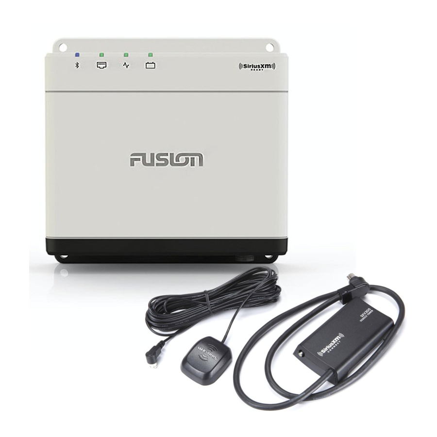 Fusion Apollo MS-WB670 Quick Start Manual